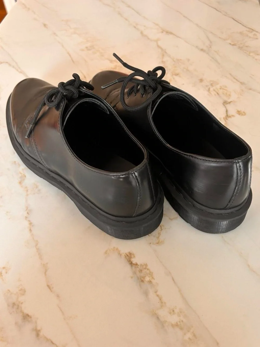 Dr. Martens 1461 Black Mono Smooth Leather Oxfords. Size US 10 men’s.